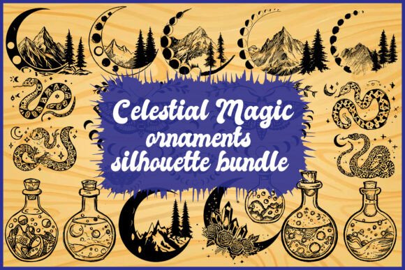 Boho Celestial Magic SVG Bundle