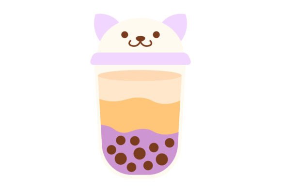 Cat Face Boba Tea: A Kawaii Stitch Test