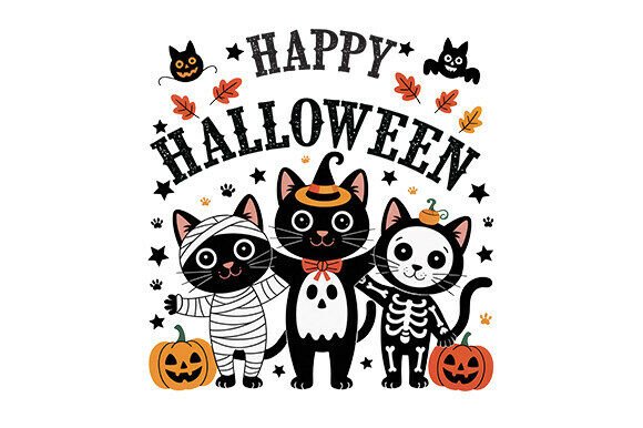 Funny Halloween Cat Png Spooky Cat Png