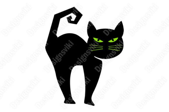 Halloween Black Cat Vectors
